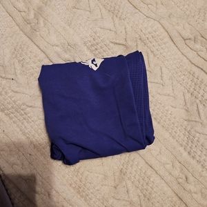 Womens best power leggings purplish blue